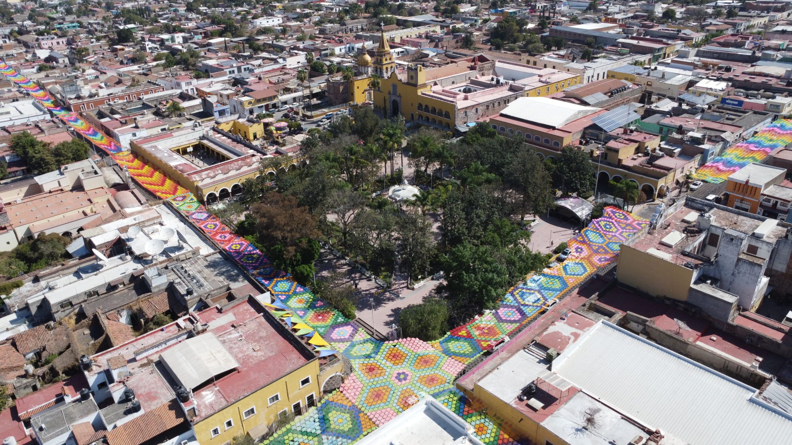 El tejido más grande del mundo está en Etzatlán