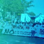 Marcha del 2 de octubre, contra la militarización del país y la impunidad del Ejército