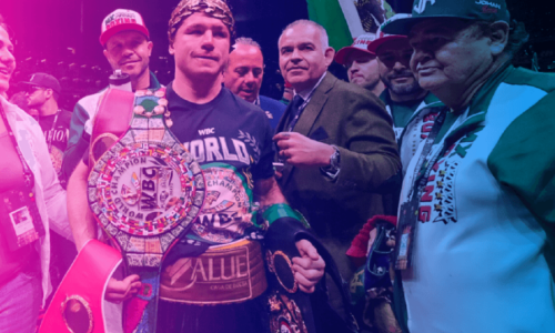 “Canelo” Álvarez se consagra en Jalisco como campeón mundial en el peso supermediano del boxeo
