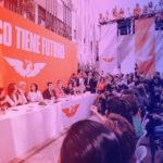 Movimiento Ciudadano recibe ocho aspirantes a la candidatura presidencial en un acto de gran expectación
