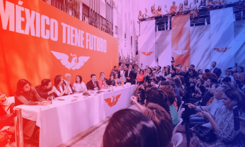Movimiento Ciudadano recibe ocho aspirantes a la candidatura presidencial en un acto de gran expectación